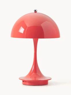Lámpara de mesa LED regulable Panthella de diseño Verner Panton, 24 cm, portátil