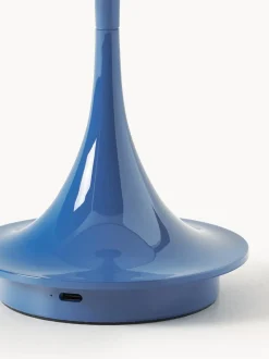 Lámpara de mesa LED regulable Panthella de diseño Verner Panton, 24 cm, portátil