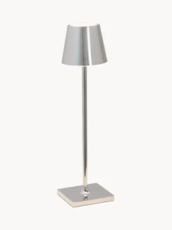 Lámpara de mesa LED regulable Poldina, portátil