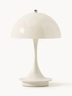 Lámpara de mesa LED regulable Panthella 160, diseño Verner Panton