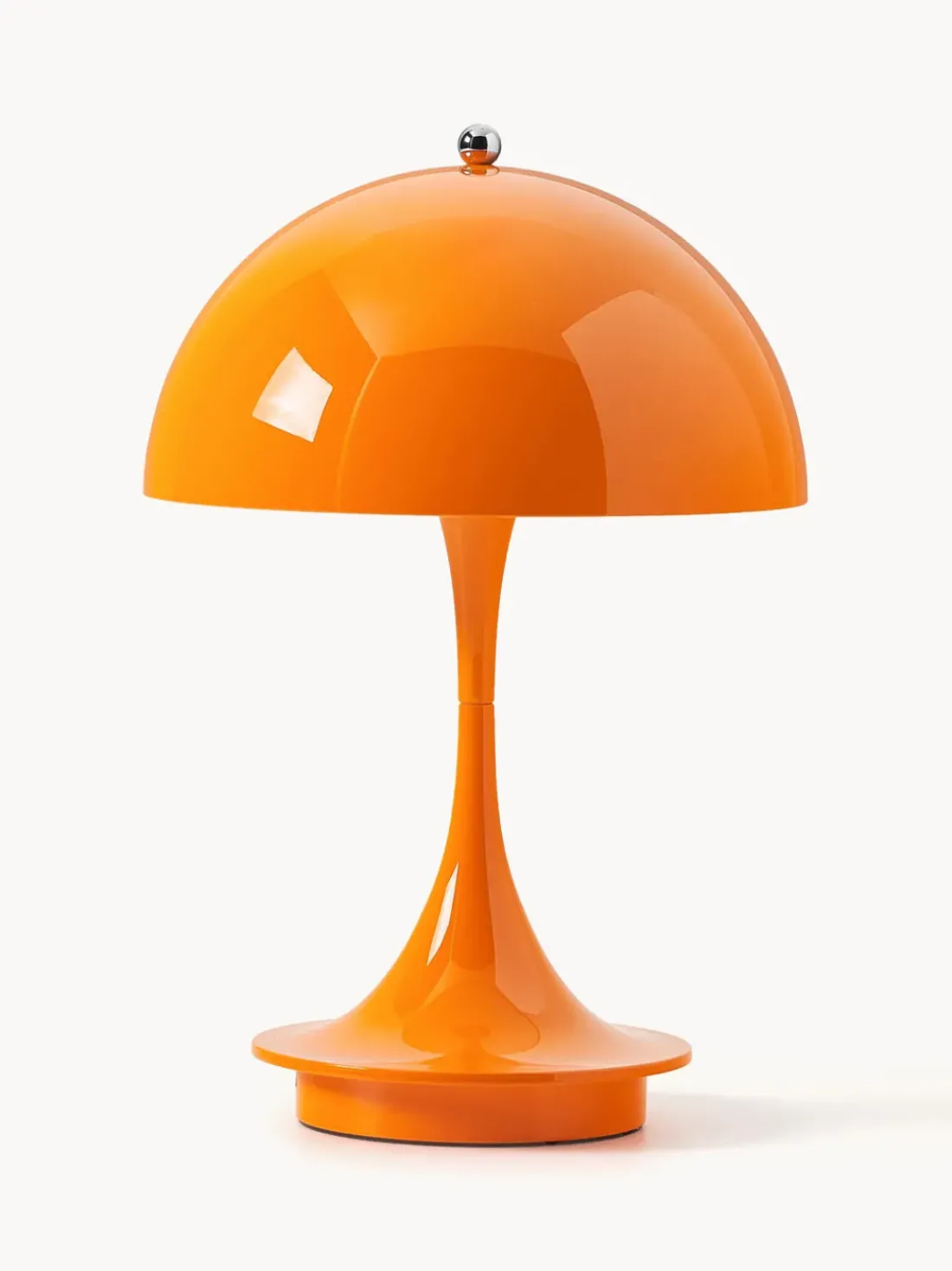 Lámpara de mesa LED regulable Panthella 160, diseño Verner Panton