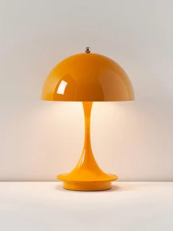 Lámpara de mesa LED regulable Panthella 160, diseño Verner Panton