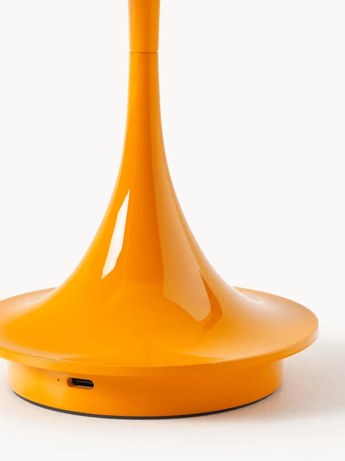 Lámpara de mesa LED regulable Panthella 160, diseño Verner Panton
