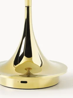 Lámpara de mesa LED regulable Panthella de diseño Verner Panton, 24 cm, portátil