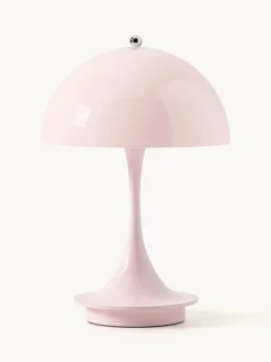 Lámpara de mesa LED regulable Panthella de diseño Verner Panton, 24 cm, portátil