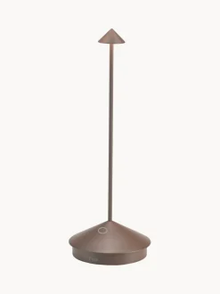 Lámpara de mesa LED regulable pequeña Pina Pro, portátil