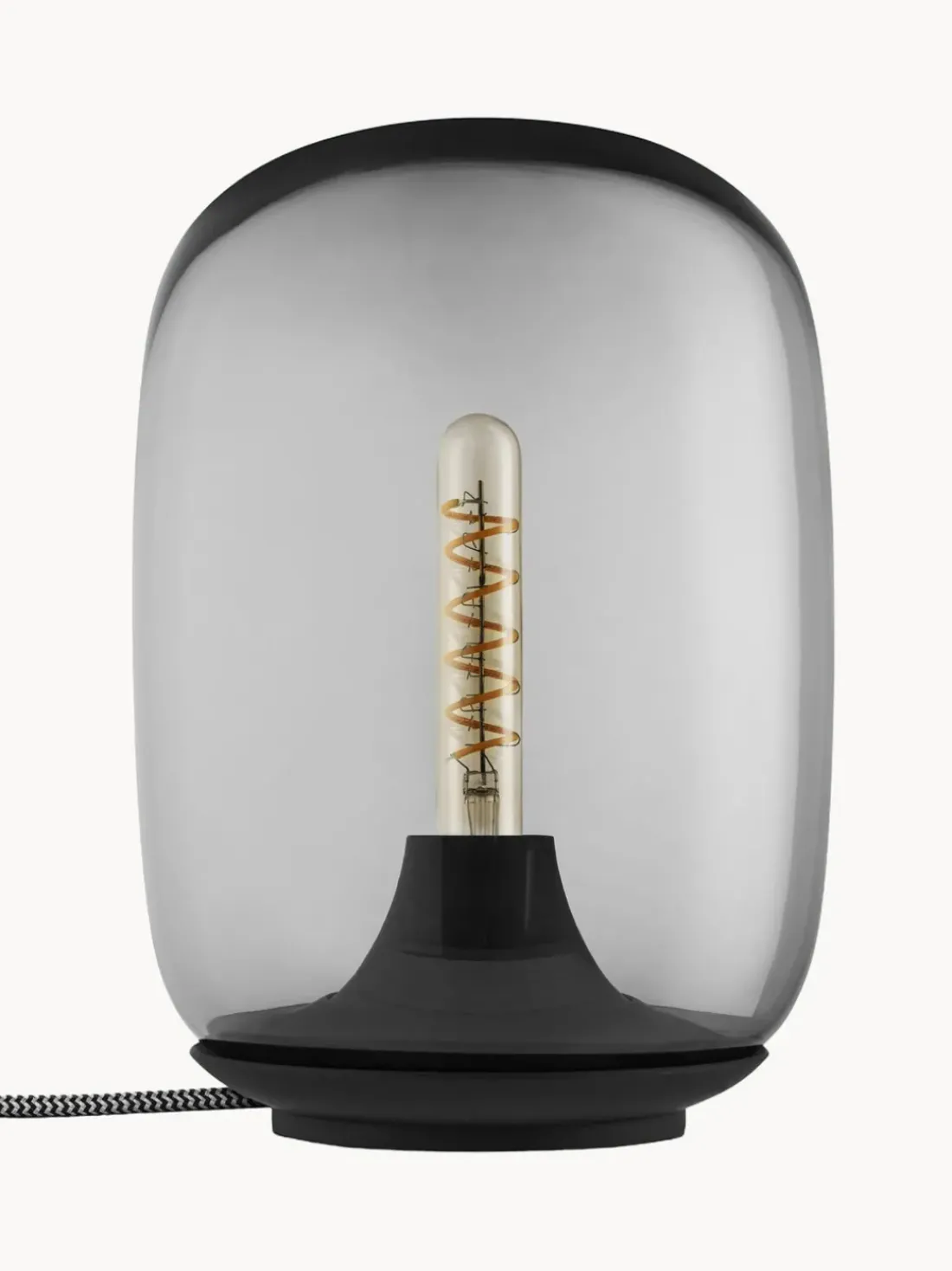 Lámpara de mesa LED regulable soplada Acorn
