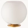 Lámpara de mesa LED regulable Sphere, con altavoz Bluetooth y enfriador de botellas