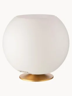 Lámpara de mesa LED regulable Sphere, con altavoz Bluetooth y enfriador de botellas