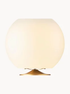 Lámpara de mesa LED regulable Sphere, con altavoz Bluetooth y enfriador de botellas