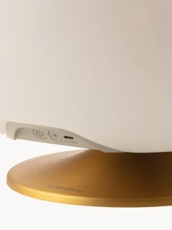 Lámpara de mesa LED regulable Sphere, con altavoz Bluetooth y enfriador de botellas