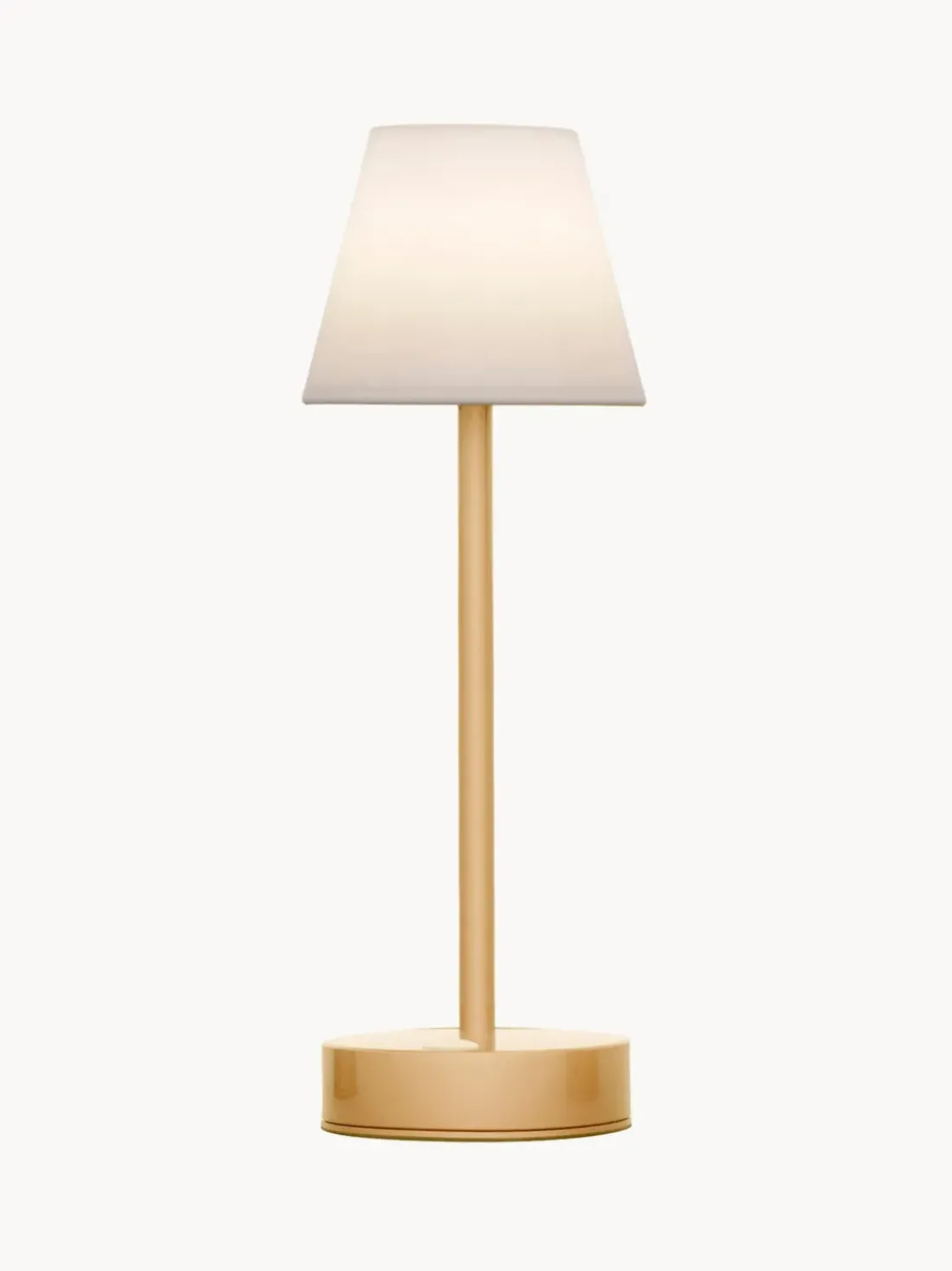Lámpara de mesa para exterior LED regulable táctil Lola, portátil