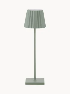 Lámpara de mesa para exterior LED regulable Trellia, portátil