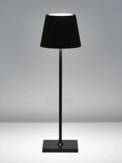 Lámpara de mesa para exterior LED regulable Trellia, portátil