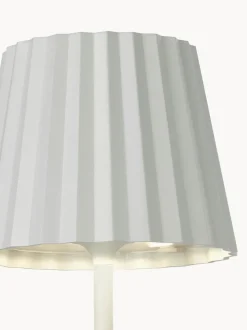 Lámpara de mesa para exterior LED regulable Trellia, portátil