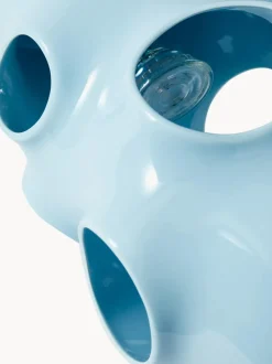 Lámpara de mesa pequeña artesanal Bull
