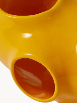 Lámpara de mesa pequeña artesanal Bulle