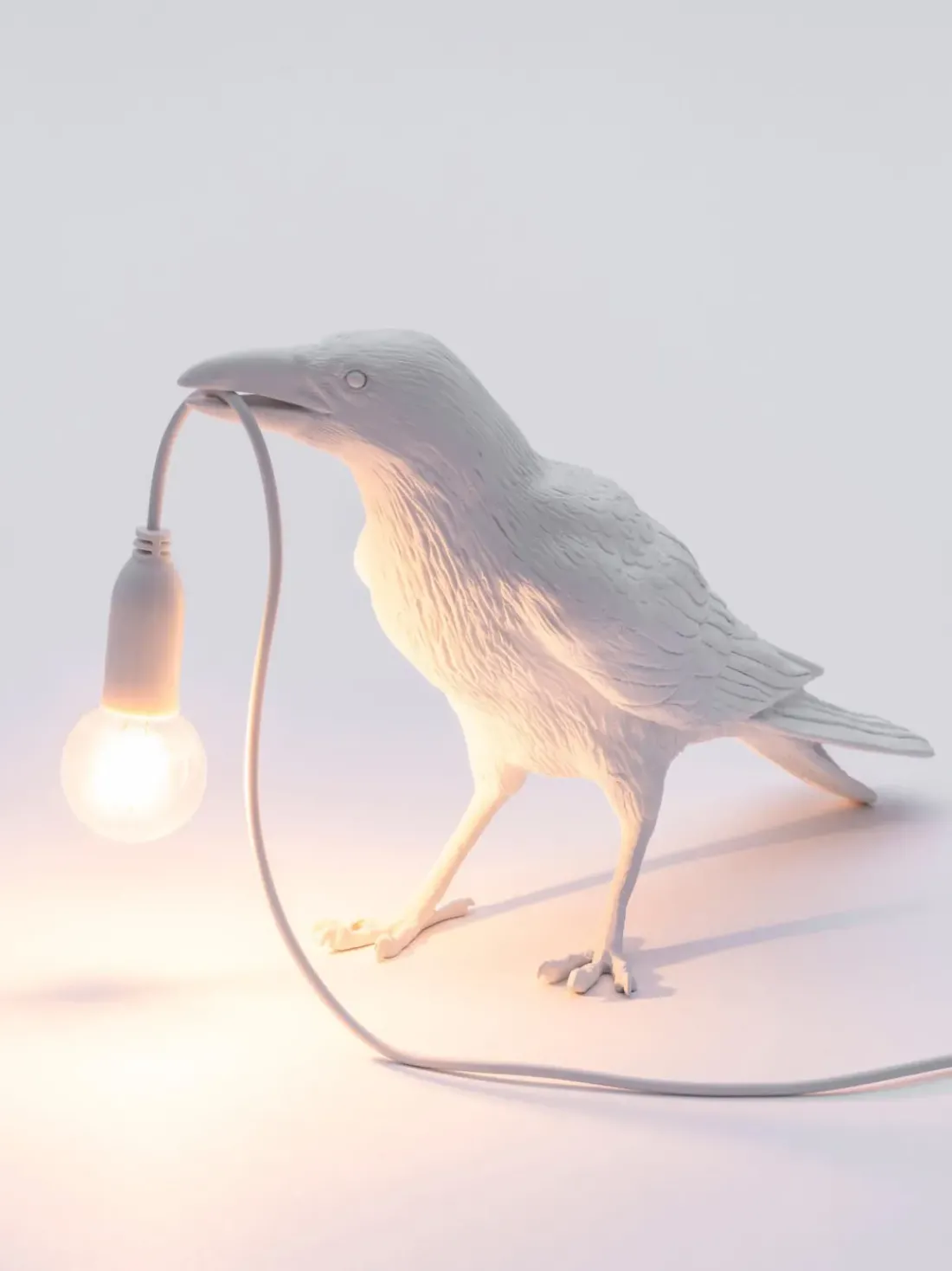 Lámpara de mesa pequeña Bird