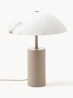Lámpara de mesa pequeña de alabastro Essi