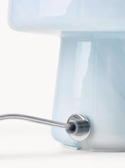 Lámpara de mesa pequeña en look mármol Talia
