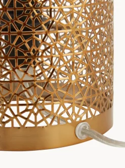 Lámpara de mesa pequeña Hermine, estilo boho