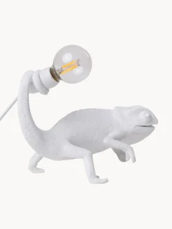 Lámpara de mesa pequeña LED Chameleon, con puerto USB