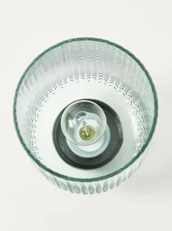 Lámpara de mesa pequeña LED Pretty Glamour, con temporizador y portátil