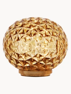 Lámpara de mesa pequeña LED regulable Mini Planet, portátil