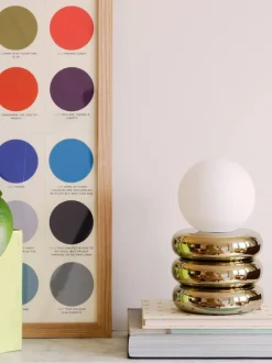 Lámpara de mesa pequeña LED Tube, portátil y con conexión USB