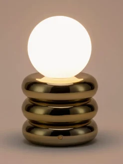 Lámpara de mesa pequeña LED Tube, portátil y con conexión USB