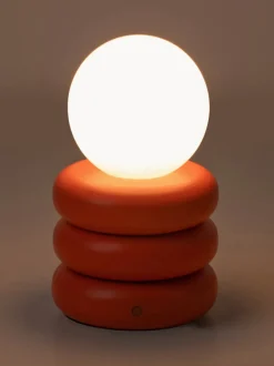 Lámpara de mesa pequeña LED Tube, portátil y con conexión USB
