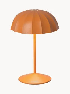 Lámpara de mesa pequeña para exterior LED regulable Ombrellino, portátil