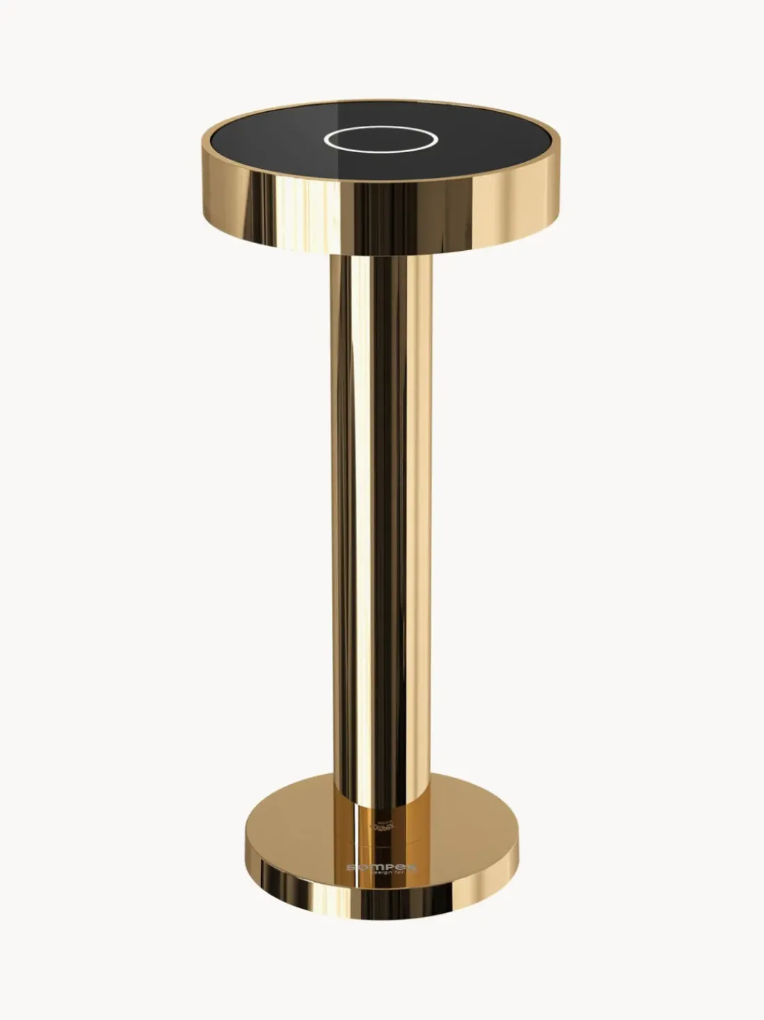 Lámpara de mesa pequeña para exterior LED regulable Boro, portátil