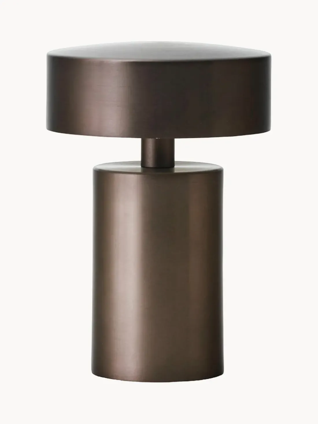 Lámpara de mesa pequeña regulable Columna, portátil