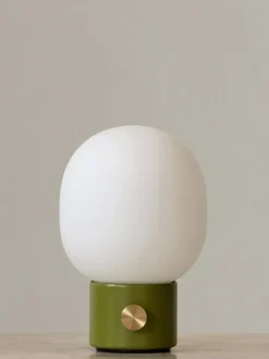 Lámpara de mesa pequeña regulable con puerto USB JWDA