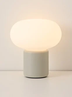 Lámpara de mesa pequeña regulable Karl-Johan, portátil