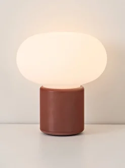 Lámpara de mesa pequeña regulable Karl-Johan, portátil