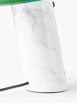 Lámpara de mesa regulable de mármol Snoopy