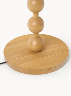 Lámpara de pie de madera Shona