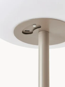 Lámpara de pie para exterior regulable Tara, portátil
