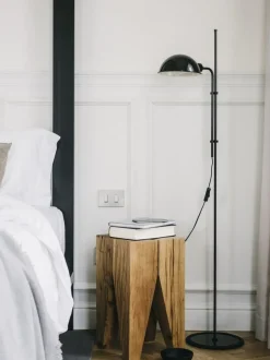 Lámpara de pie pequeña con pantalla ajustable Funiculí