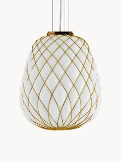 Lámpara de techo artesanal Pinecone
