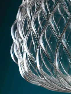 Lámpara de techo artesanal Pinecone