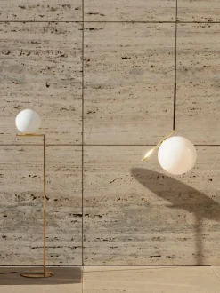 Lámpara de techo de cristal regulable soplada artesanalmente IC