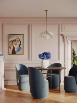 Lámpara de techo de diseño Peony