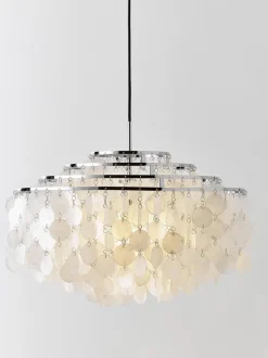 Lámpara de techo de diseño Verner Panton Fun 10DM