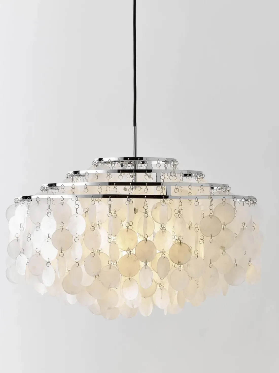 Lámpara de techo de diseño Verner Panton Fun 10DM