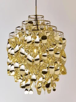 Lámpara de techo de diseño Verner Panton Spiral SP01