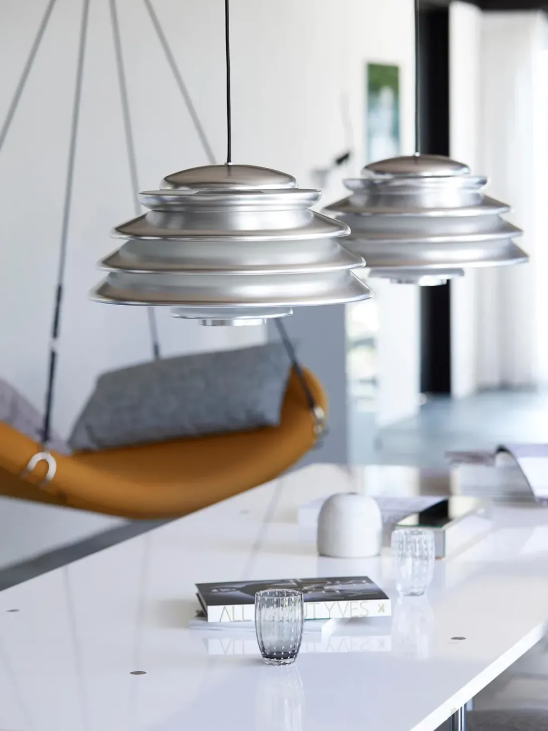 Lámpara de techo de diseño Verner Panton Hive