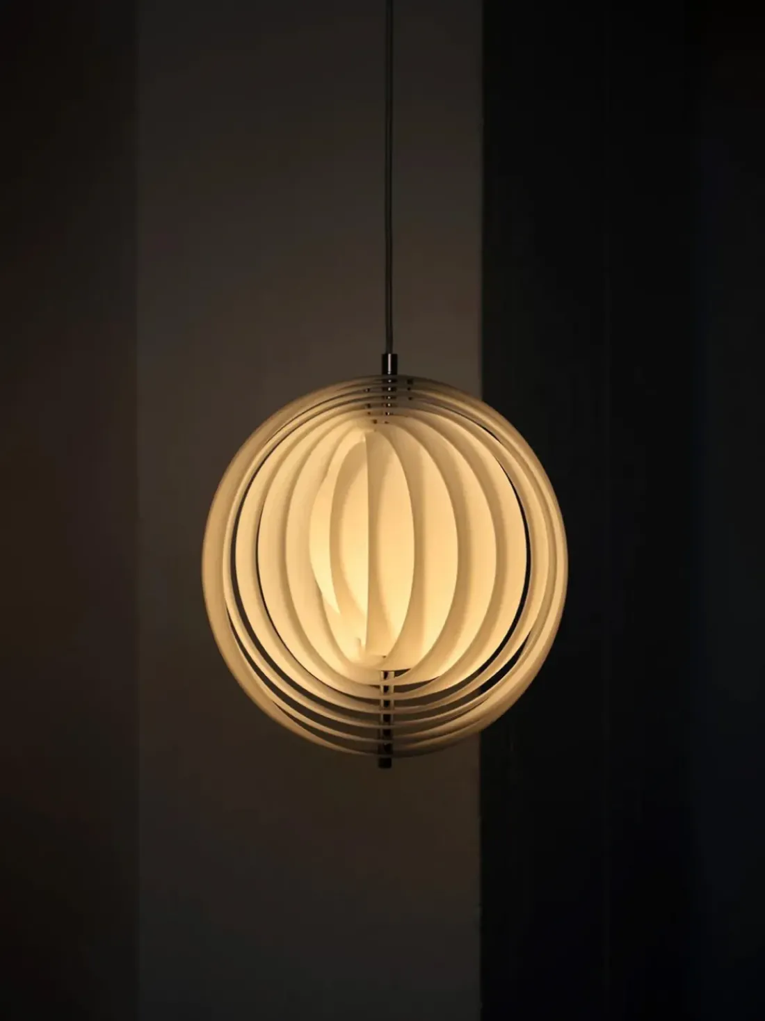 Lámpara de techo de diseño Verner Panton Moon